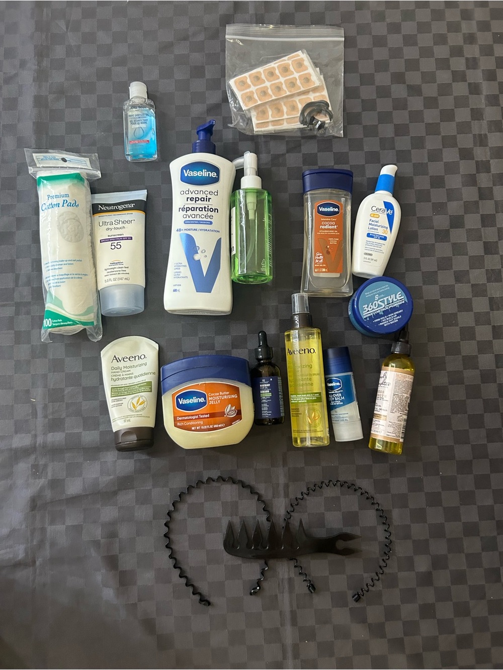 18 beauty care items